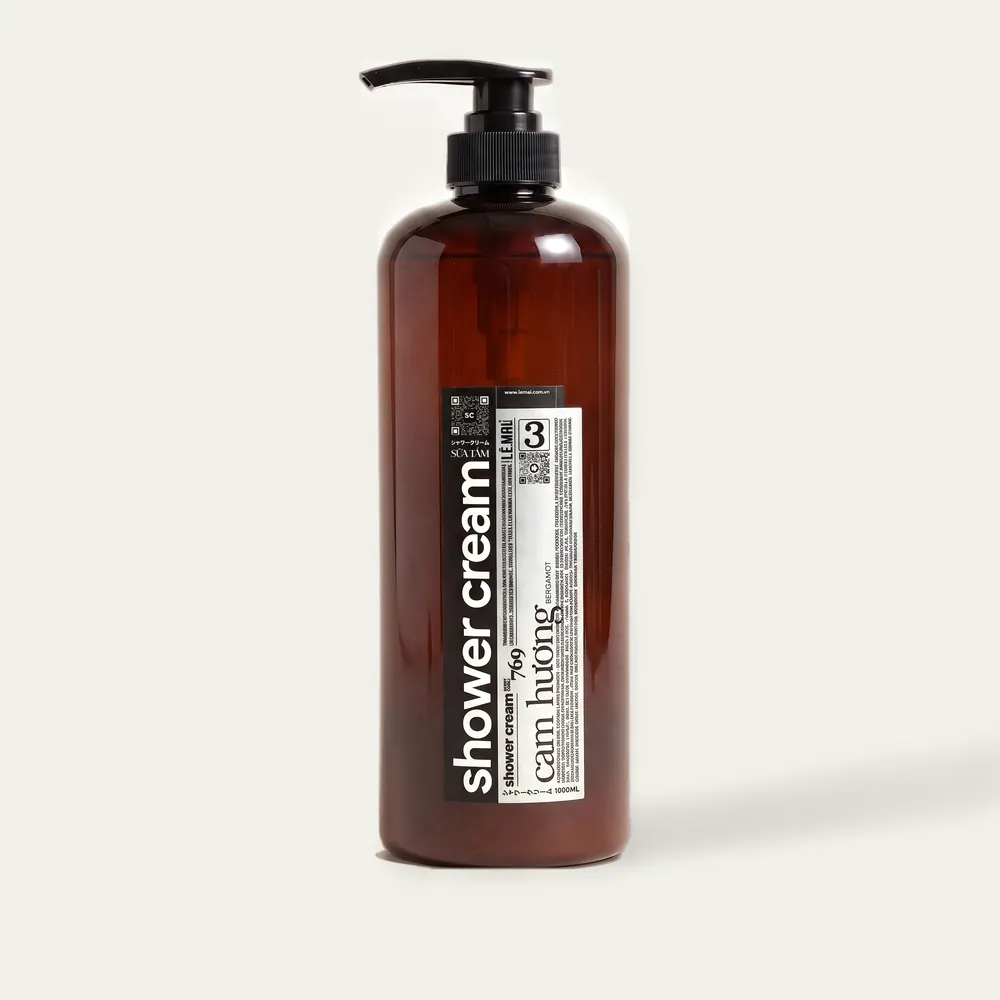 Sữa tắm Cam Hương – Bergamot · chai nhựa 1000ml | Lê Mai