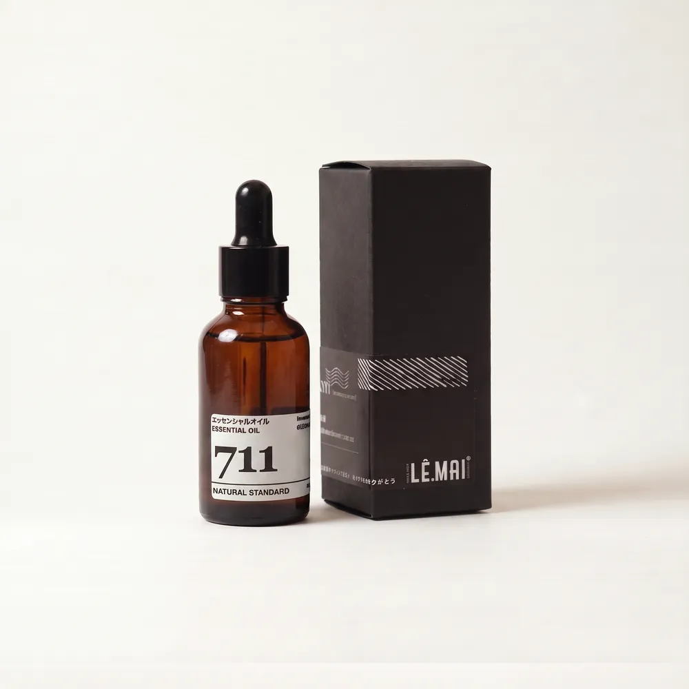 Essential Oil Blend No.711, Seven One One · bottle and box | Lê Mai