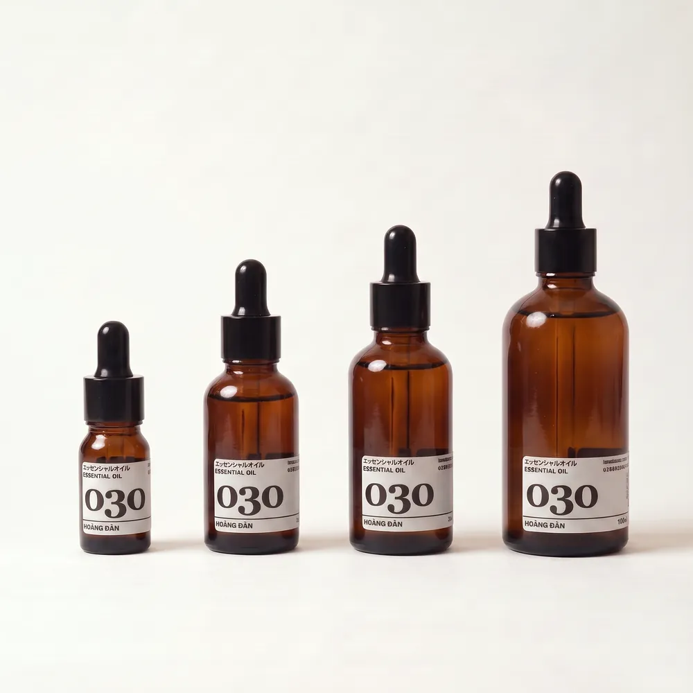 Tinh dầu Hoàng Đàn – Cedarwood · 4 cỡ chai 10 ml, 30 ml, 50 ml, 100 ml | Lê Mai