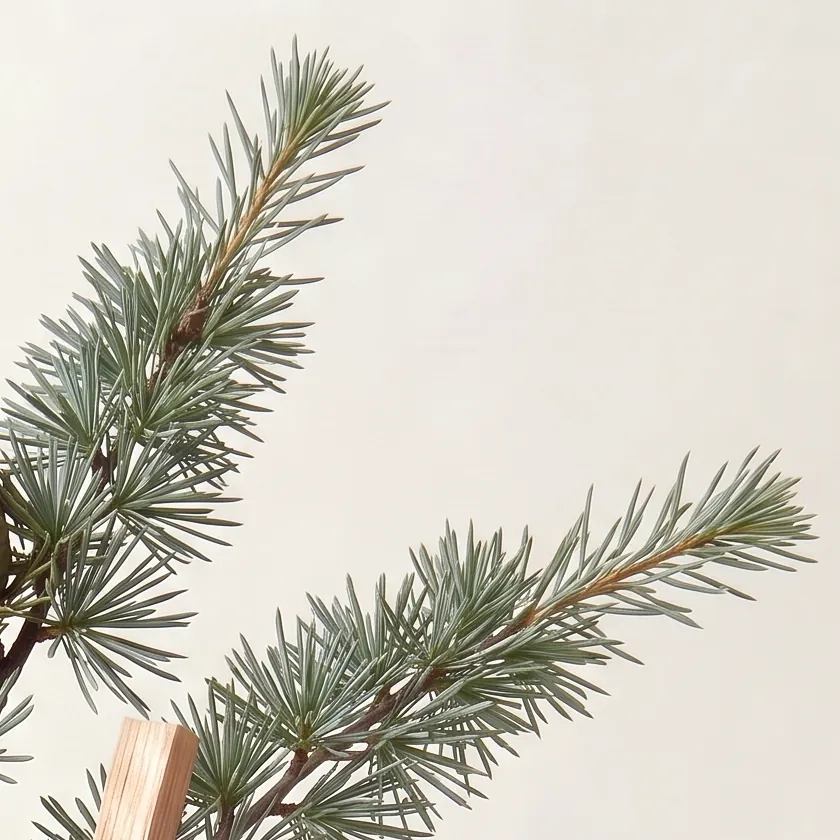Tinh dầu Hoàng Đàn Organic – Organic Cedarwood · cận nguyên liệu trong ly | Lê Mai