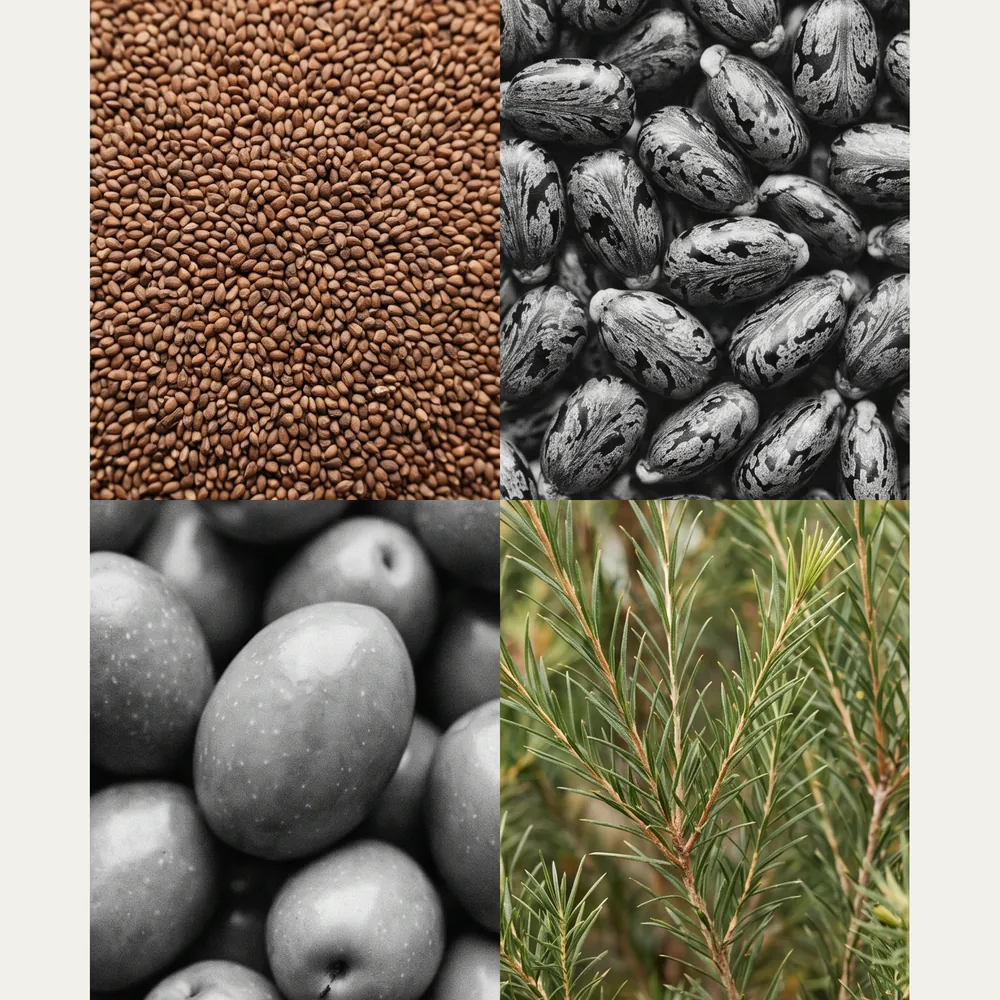 Xà bông thủ công Ngũ Hoa Hạt – Hygrophila Salicifolia · nguyên liệu | Lê Mai