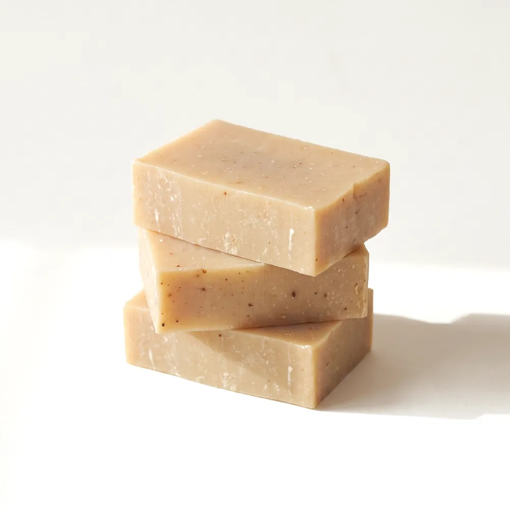 White Wine Artisanal Soap · three stacked soap bars | Lê Mai